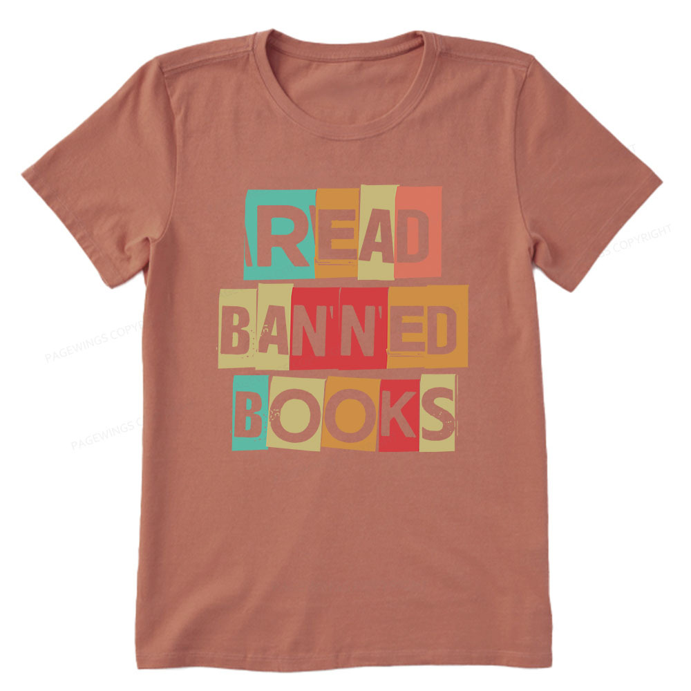 Pagewings Read Banned Books Shirt Unisex Classic T-shirt
