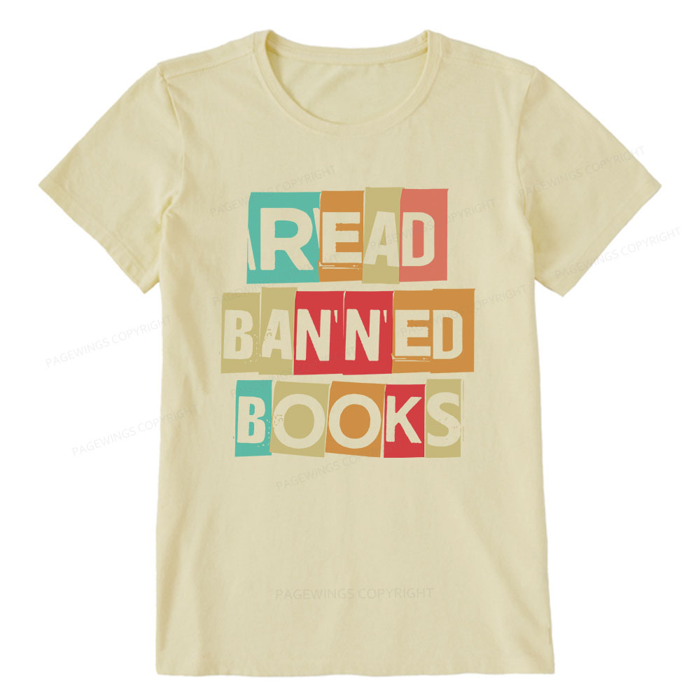 Pagewings Read Banned Books Shirt Unisex Classic T-shirt