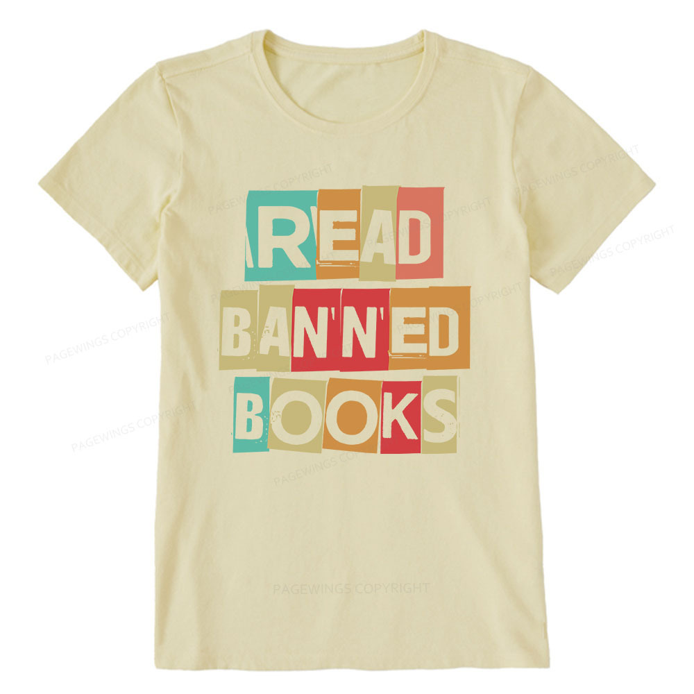 Pagewings Read Banned Books Shirt Unisex Classic T-shirt