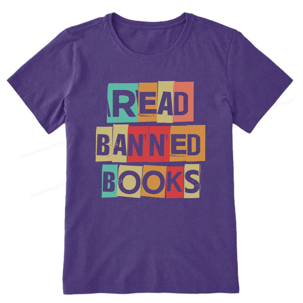 Pagewings Read Banned Books Shirt Unisex Classic T-shirt