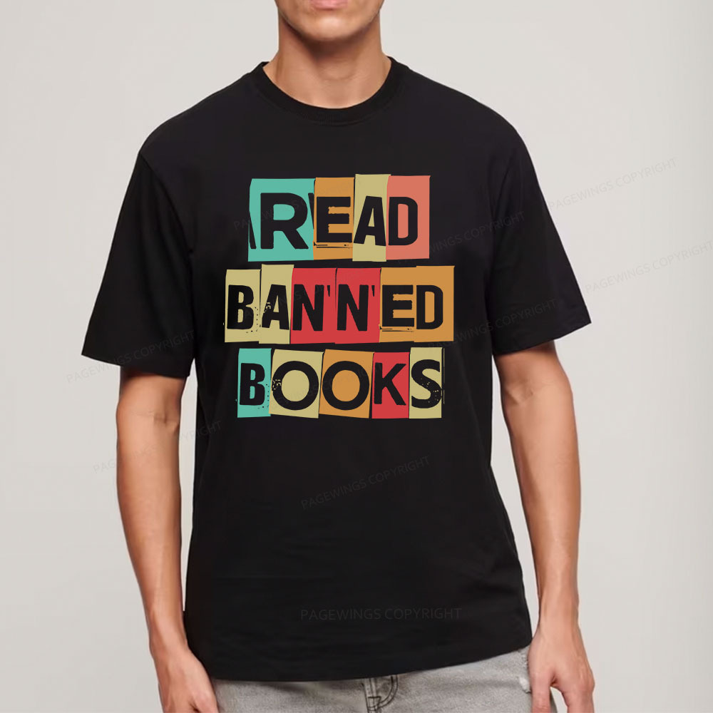 Pagewings Read Banned Books Shirt Unisex Classic T-shirt