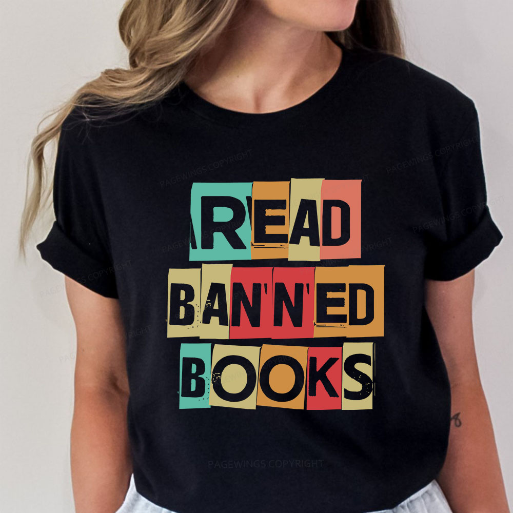 Pagewings Read Banned Books Shirt Unisex Classic T-shirt
