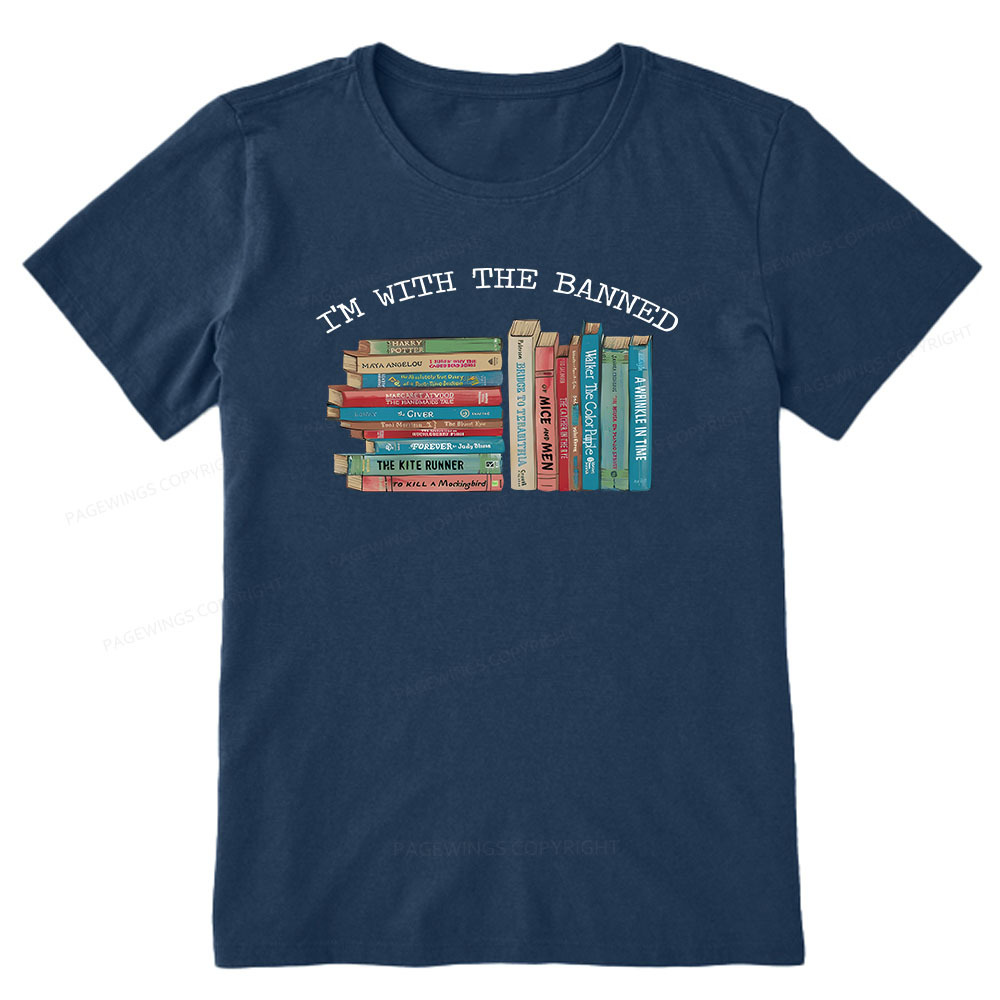 Pagewings  I'm With The Banned Books Shirt Unisex Classic T-shirt