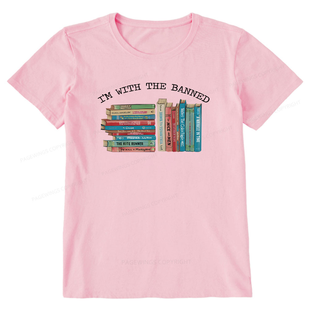 Pagewings  I'm With The Banned Books Shirt Unisex Classic T-shirt