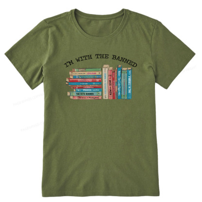 Pagewings  I'm With The Banned Books Shirt Unisex Classic T-shirt