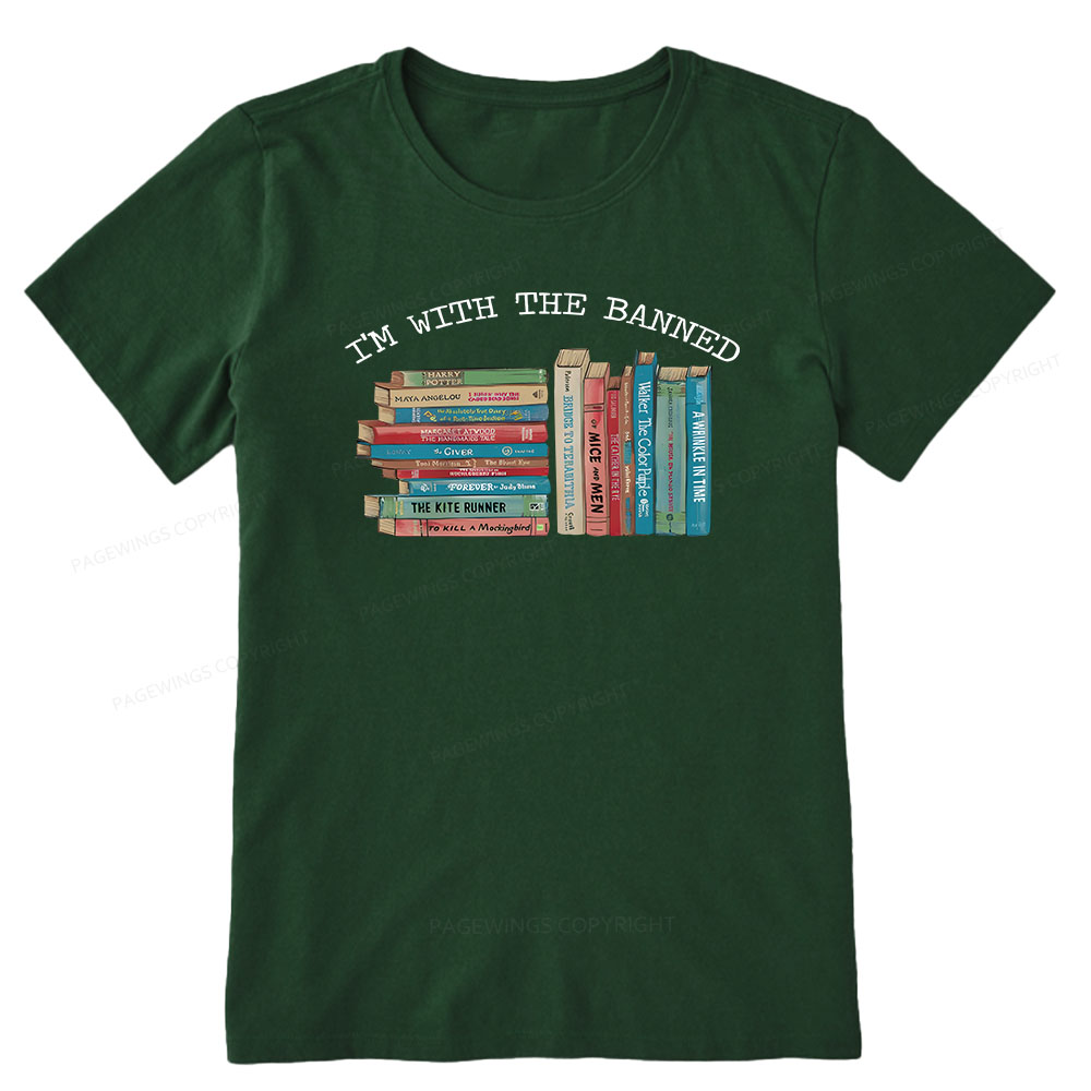 Pagewings  I'm With The Banned Books Shirt Unisex Classic T-shirt