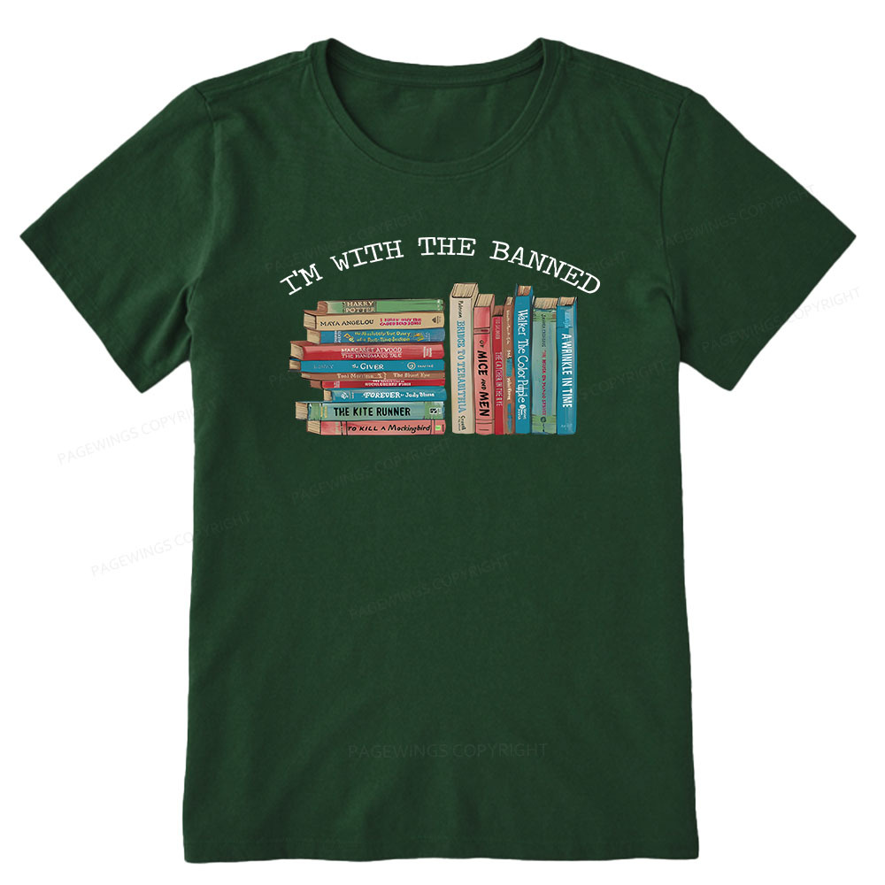 Pagewings  I'm With The Banned Books Shirt Unisex Classic T-shirt
