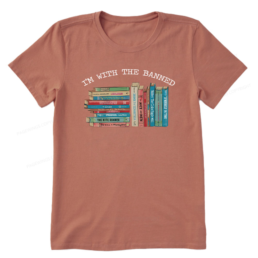 Pagewings  I'm With The Banned Books Shirt Unisex Classic T-shirt
