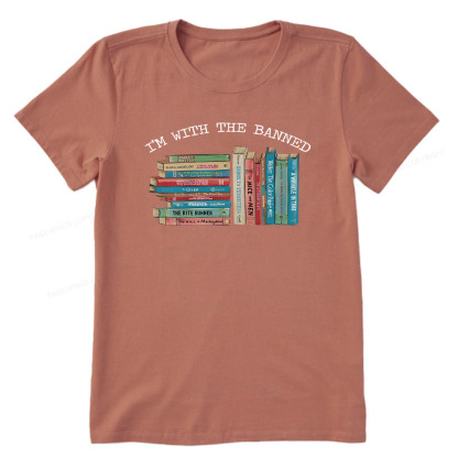 Pagewings  I'm With The Banned Books Shirt Unisex Classic T-shirt