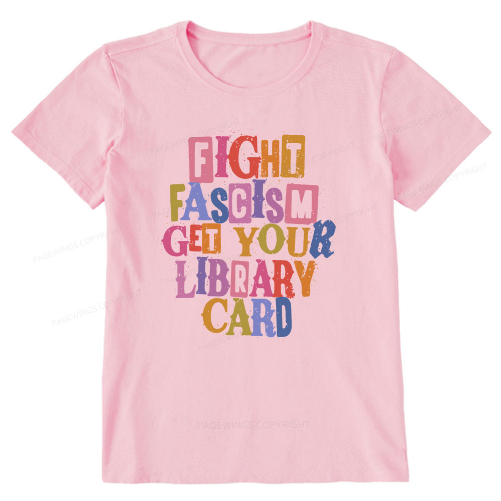 Pagewings Get Your Library Card Unisex Classic T-shirt