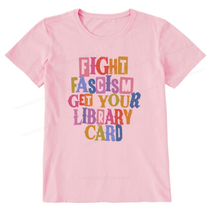 Pagewings Get Your Library Card Unisex Classic T-shirt