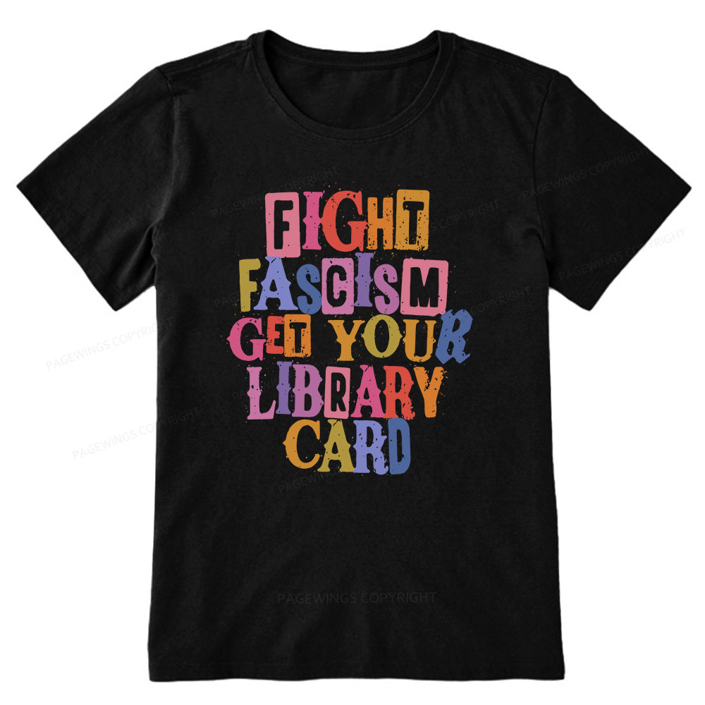 Pagewings Get Your Library Card Unisex Classic T-shirt