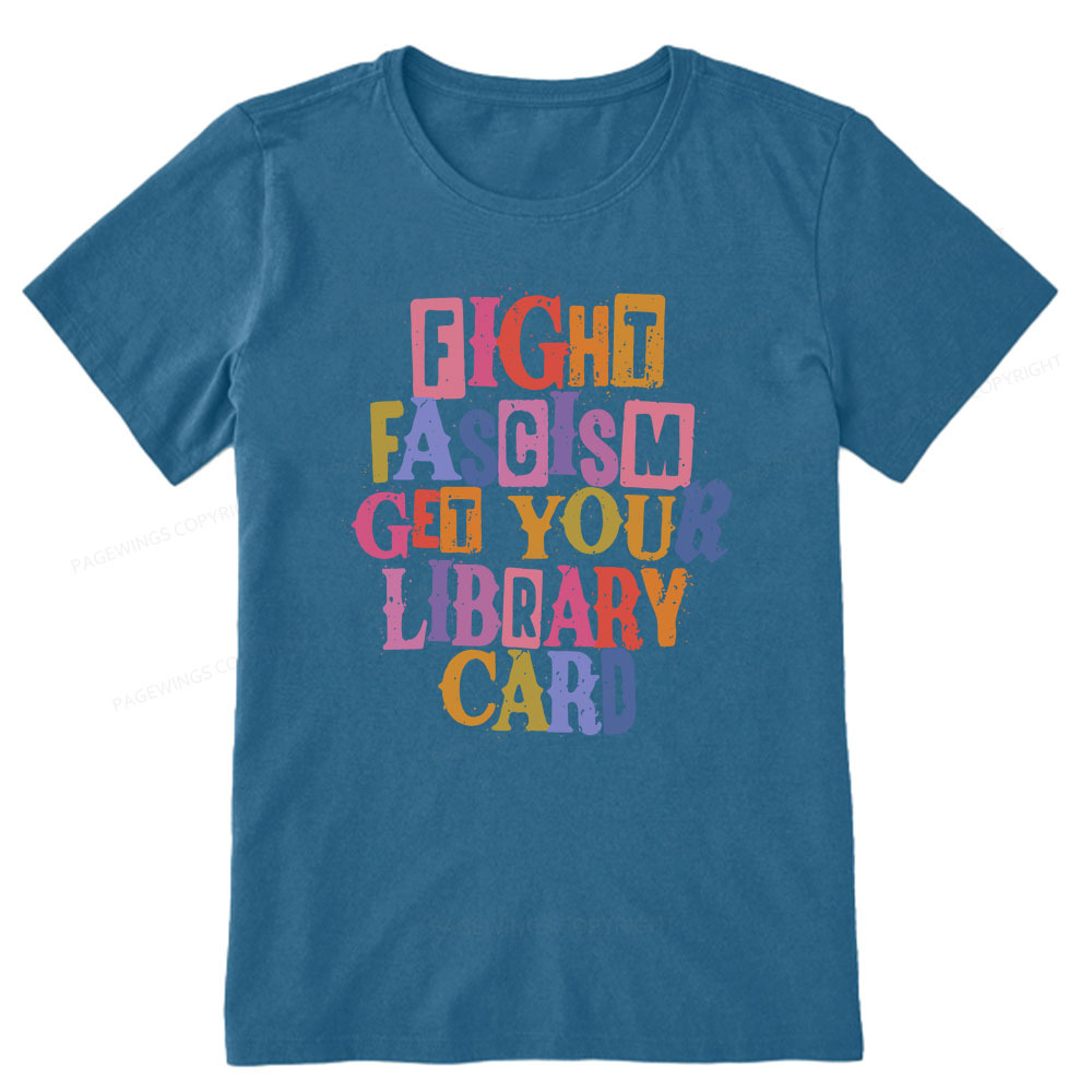 Pagewings Get Your Library Card Unisex Classic T-shirt