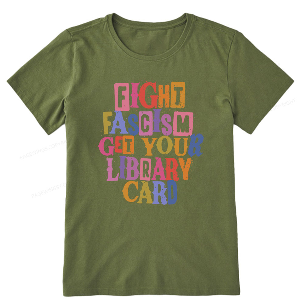 Pagewings Get Your Library Card Unisex Classic T-shirt