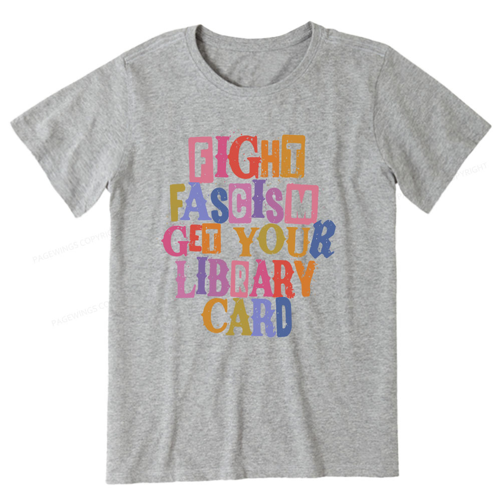 Pagewings Get Your Library Card Unisex Classic T-shirt
