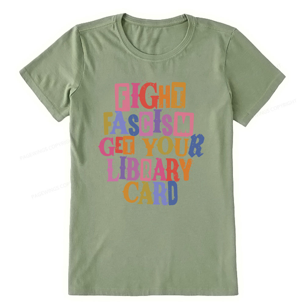 Pagewings Get Your Library Card Unisex Classic T-shirt