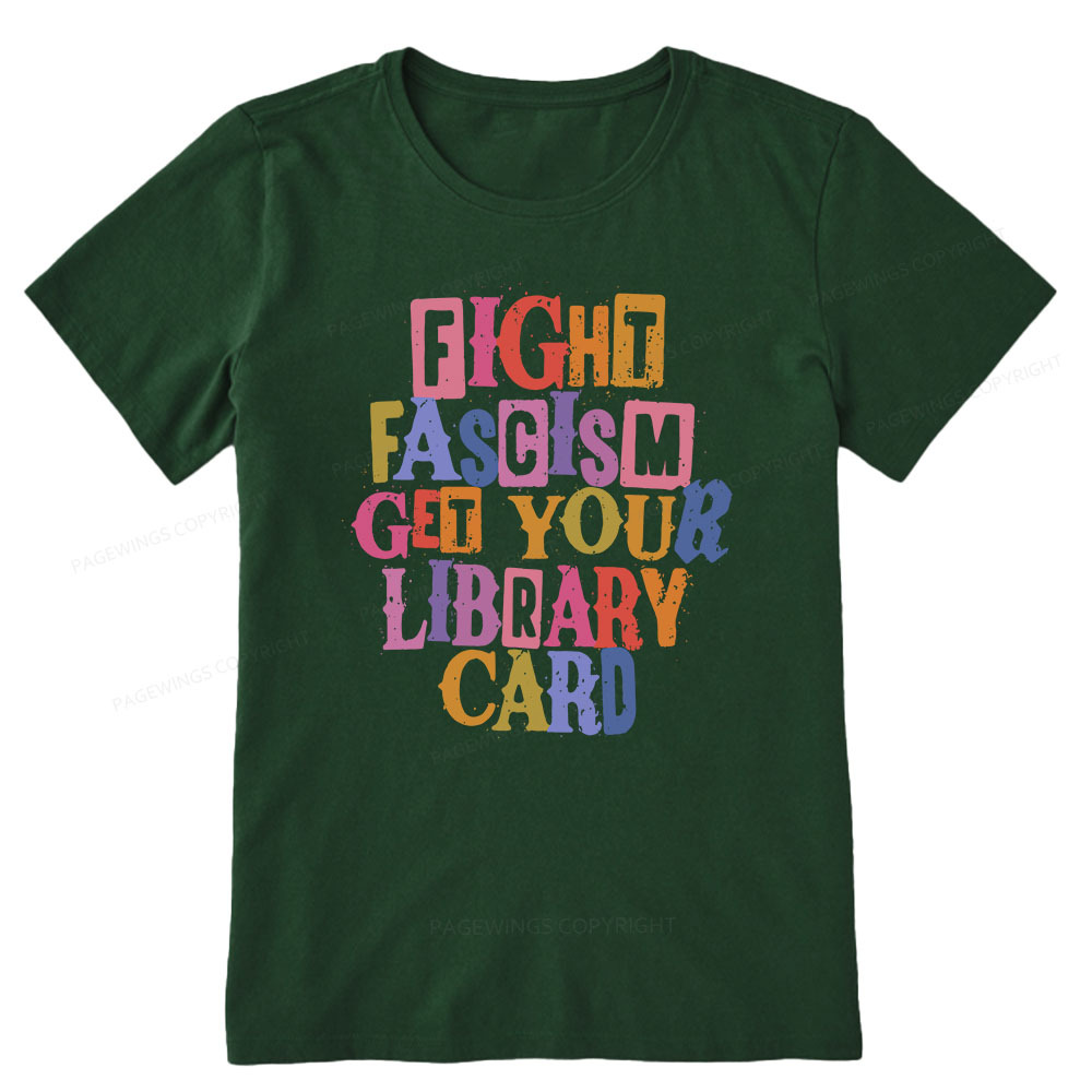 Pagewings Get Your Library Card Unisex Classic T-shirt