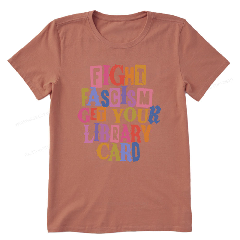 Pagewings Get Your Library Card Unisex Classic T-shirt