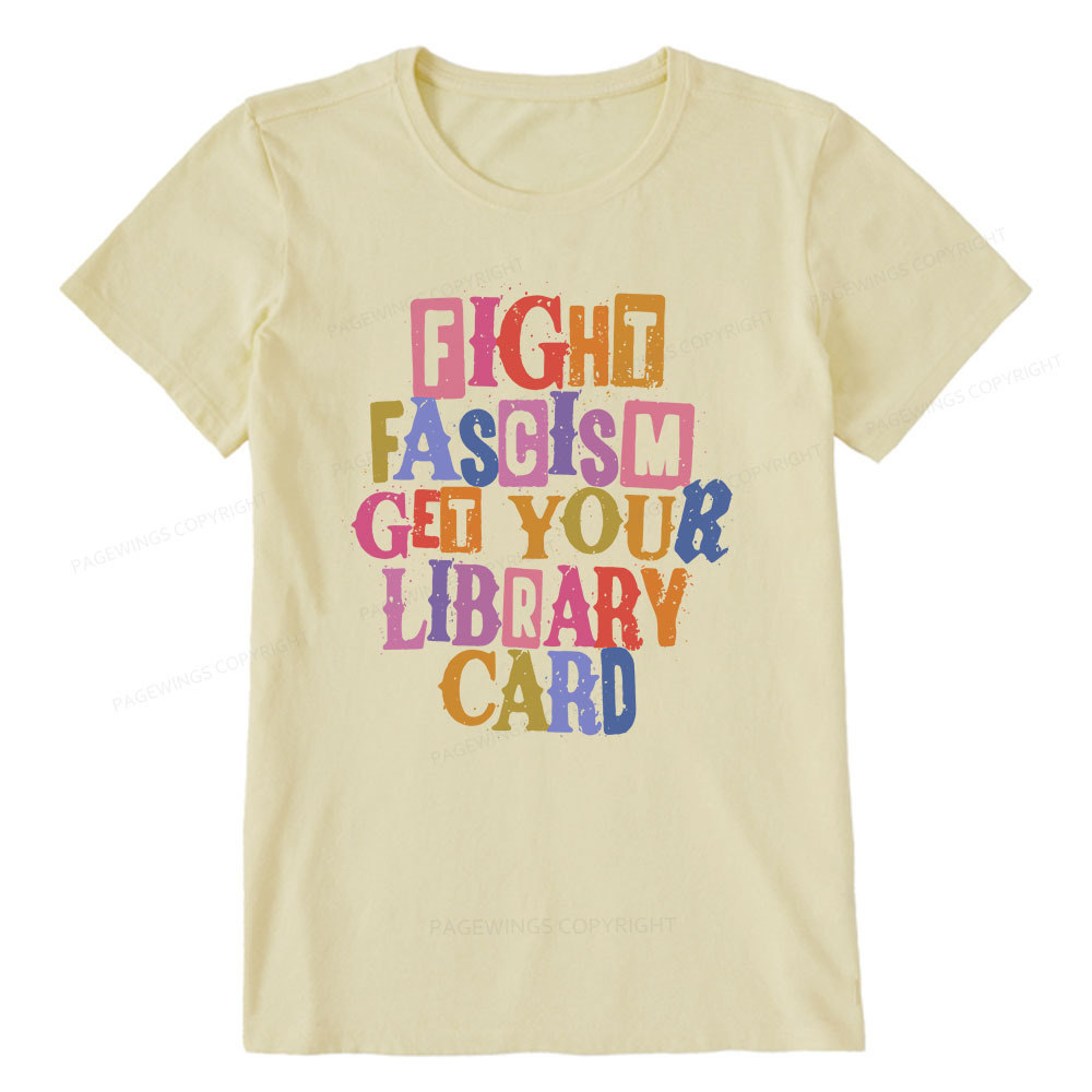 Pagewings Get Your Library Card Unisex Classic T-shirt