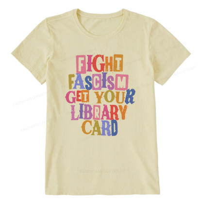 Pagewings Get Your Library Card Unisex Classic T-shirt