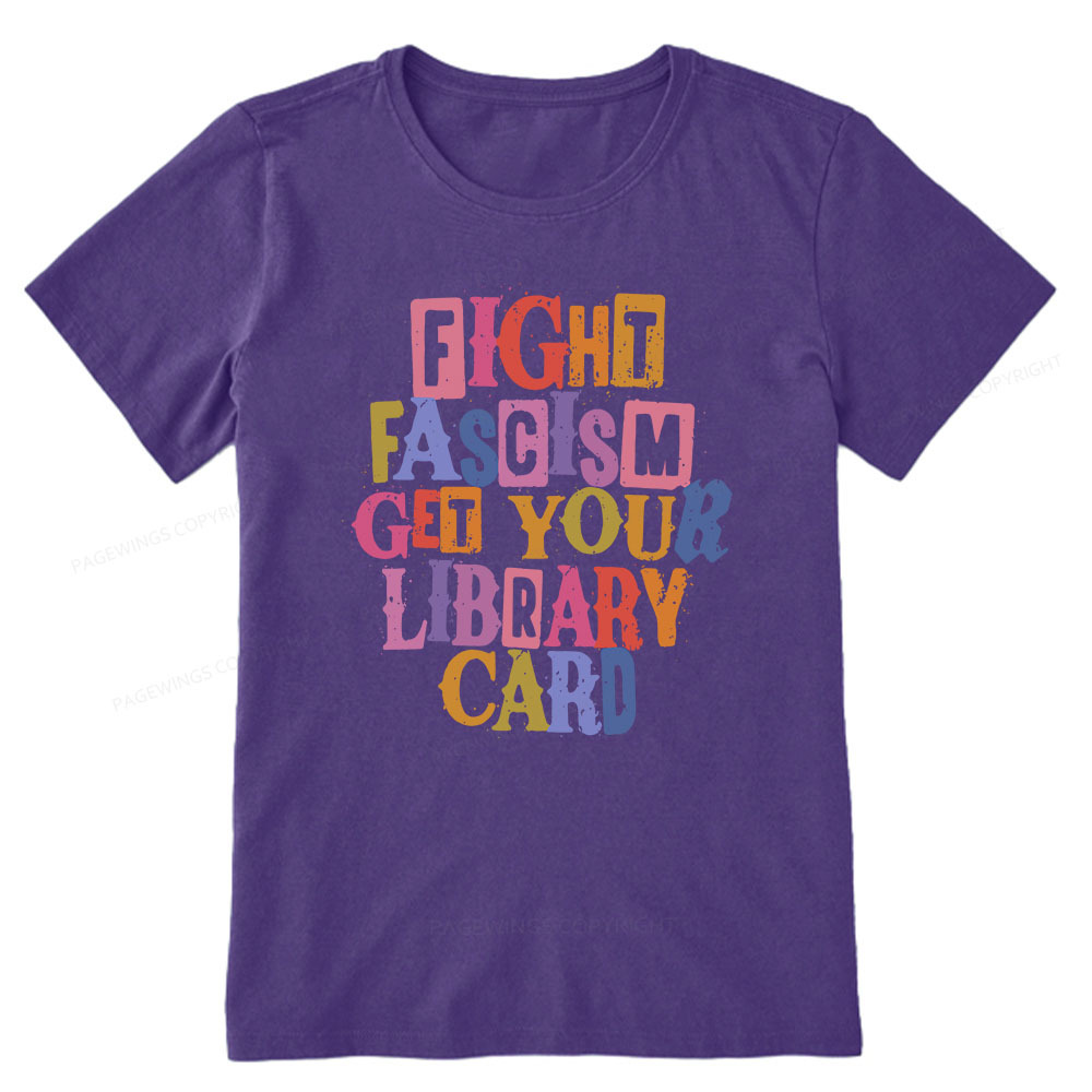 Pagewings Get Your Library Card Unisex Classic T-shirt