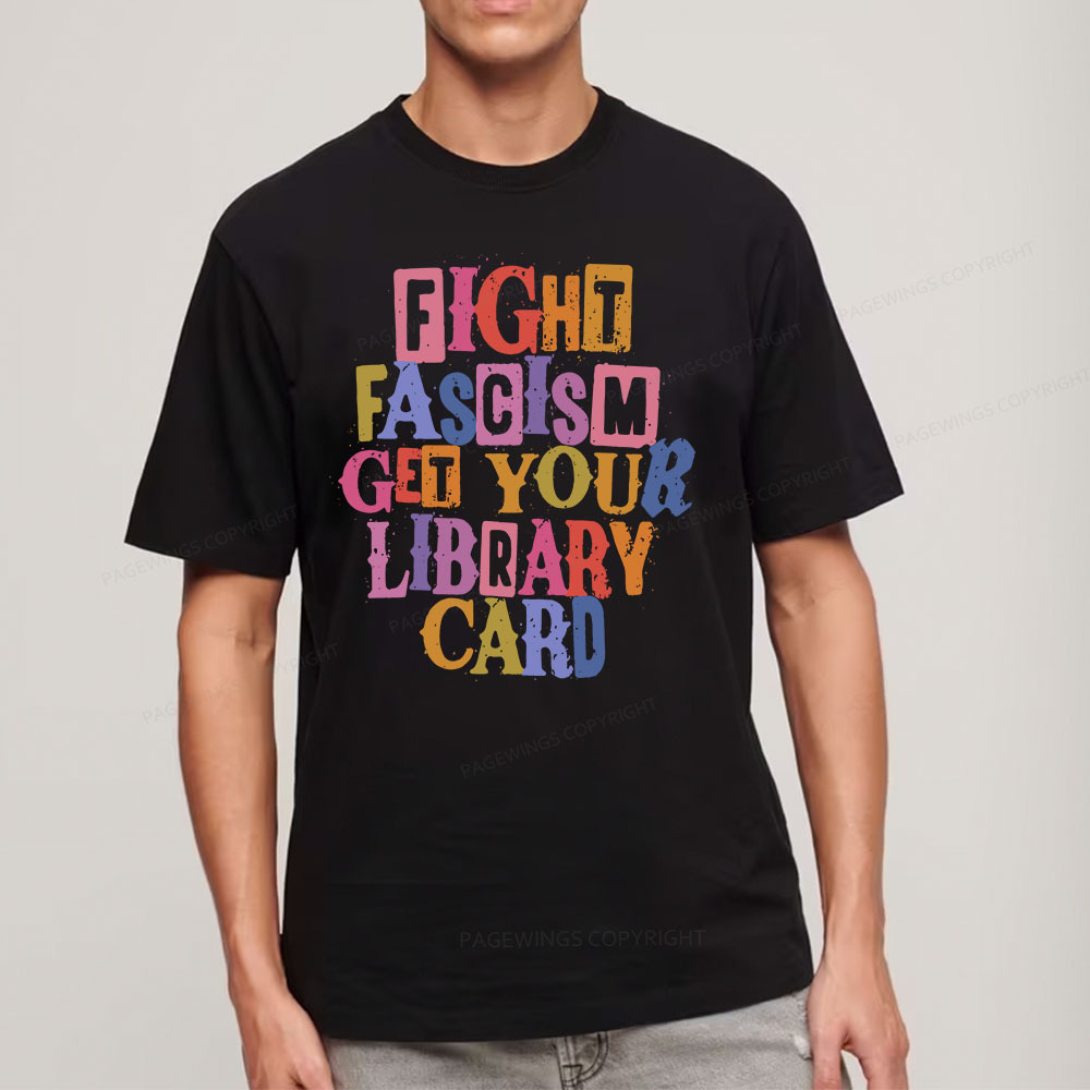 Pagewings Get Your Library Card Unisex Classic T-shirt