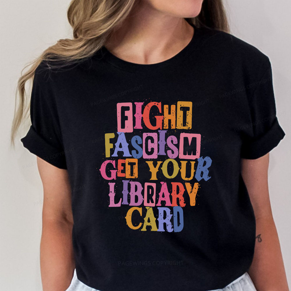 Pagewings Get Your Library Card Unisex Classic T-shirt