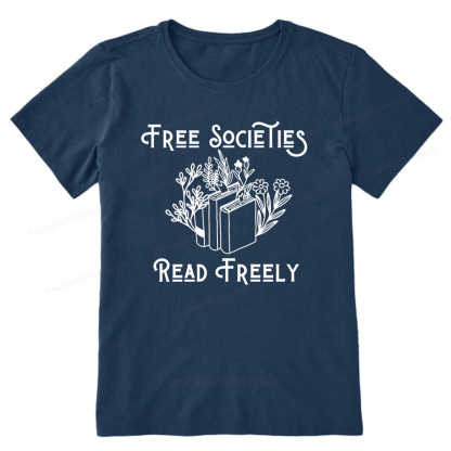 Pagewings Free Societies Read Freely Shirt Unisex Classic T-shirt