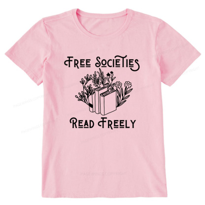 Pagewings Free Societies Read Freely Shirt Unisex Classic T-shirt