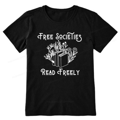 Pagewings Free Societies Read Freely Shirt Unisex Classic T-shirt