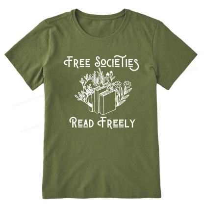 Pagewings Free Societies Read Freely Shirt Unisex Classic T-shirt