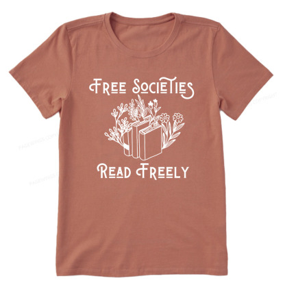 Pagewings Free Societies Read Freely Shirt Unisex Classic T-shirt