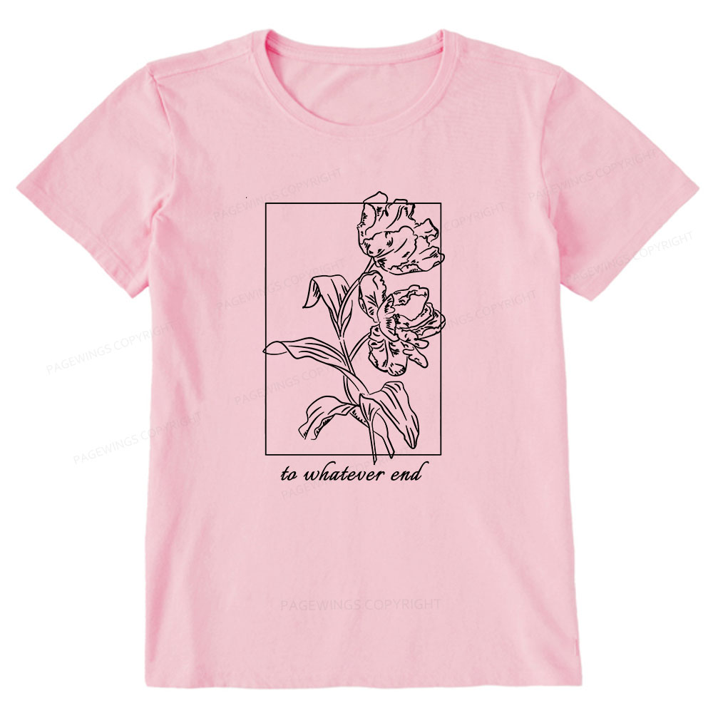 Pagewings To Whatever End t-shirt Unisex Classic T-shirt