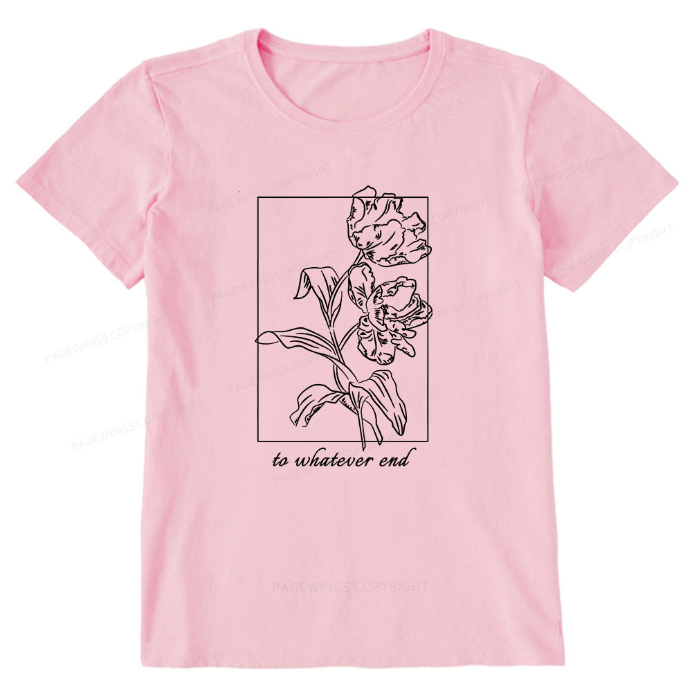 Pagewings To Whatever End t-shirt Unisex Classic T-shirt