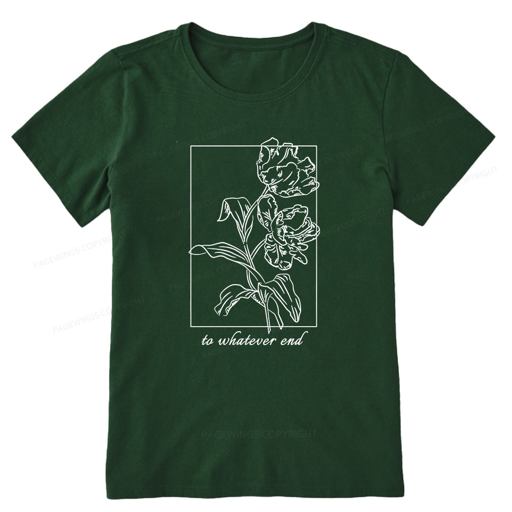 Pagewings To Whatever End t-shirt Unisex Classic T-shirt