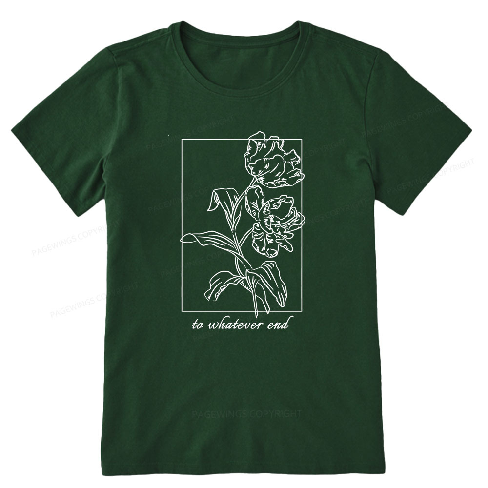 Pagewings To Whatever End t-shirt Unisex Classic T-shirt