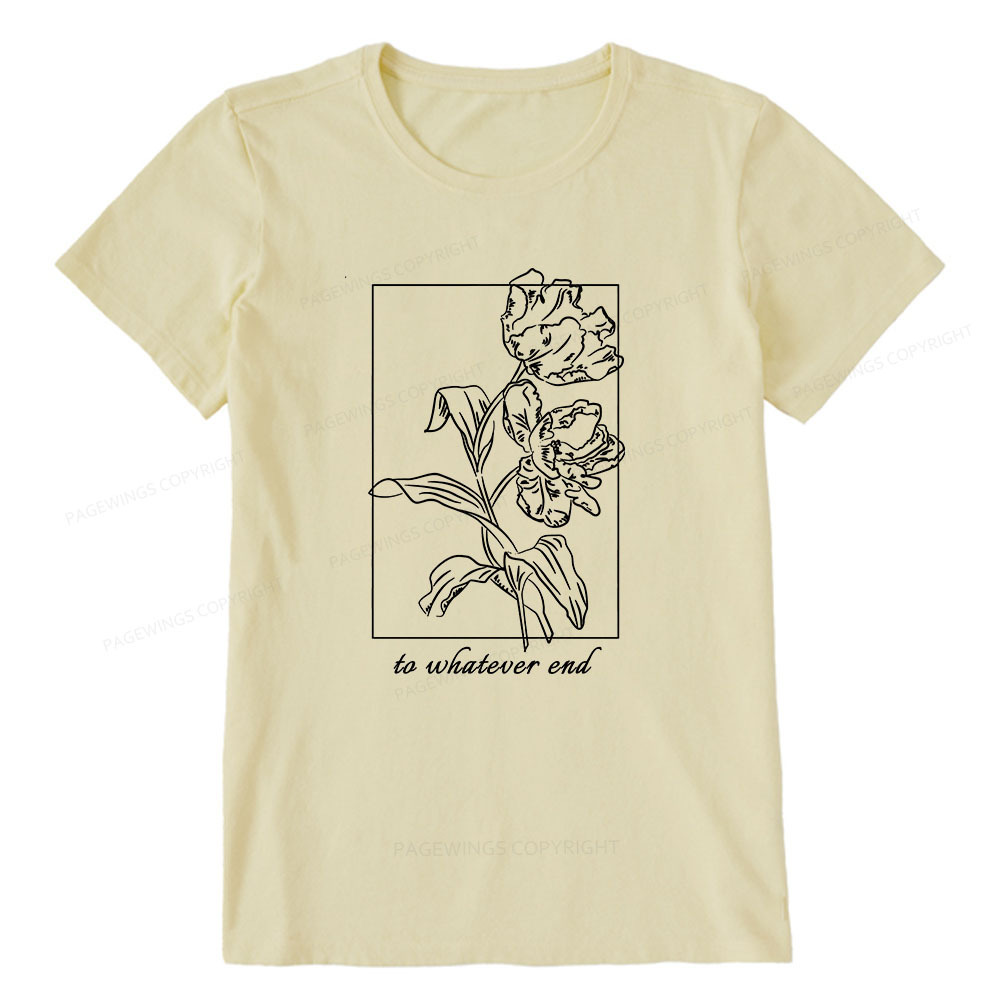 Pagewings To Whatever End t-shirt Unisex Classic T-shirt