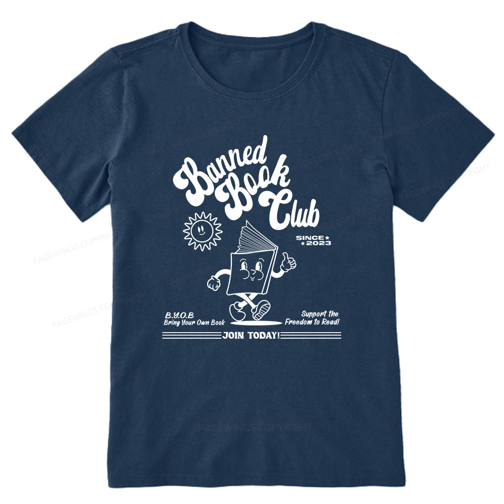 Pagewings Read Banned Books Unisex Classic T-shirt