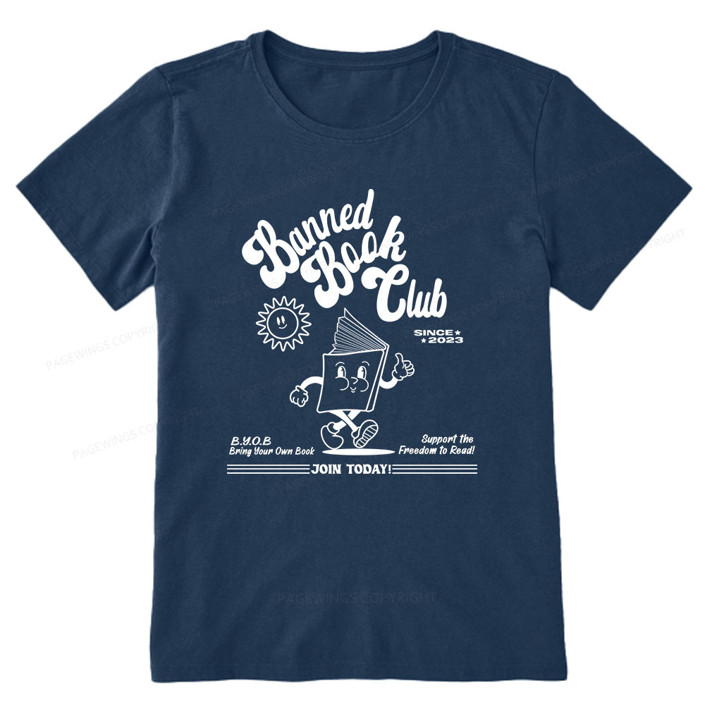 Pagewings Read Banned Books Unisex Classic T-shirt