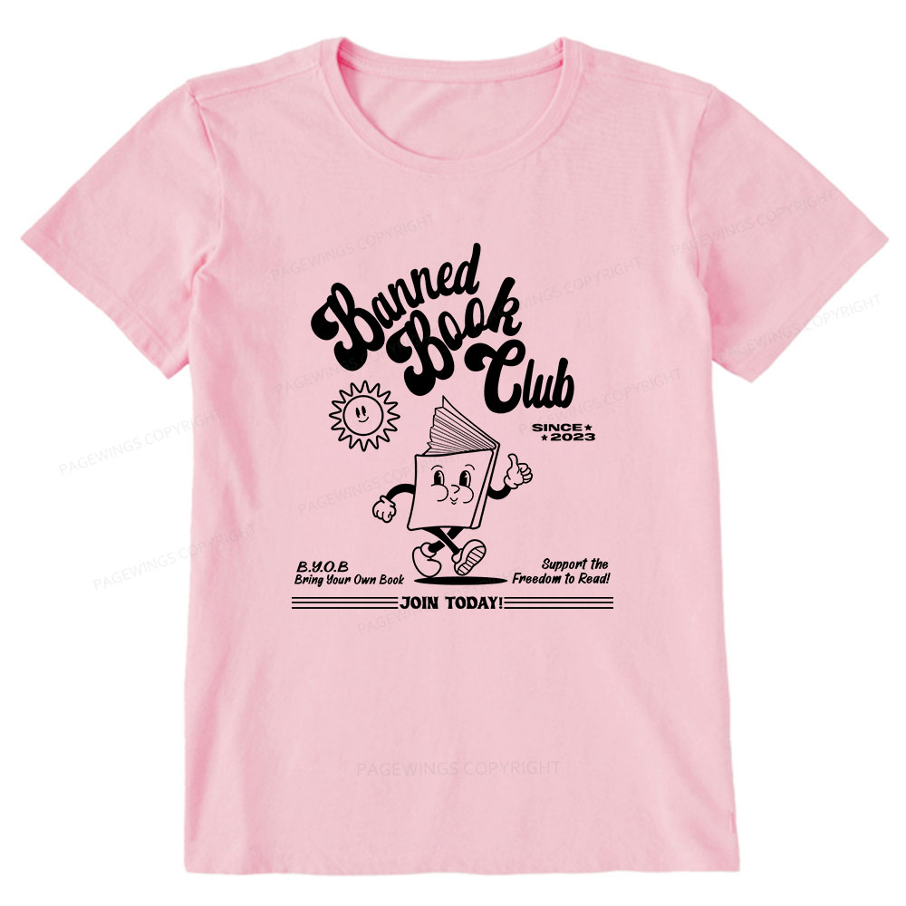 Pagewings Read Banned Books Unisex Classic T-shirt