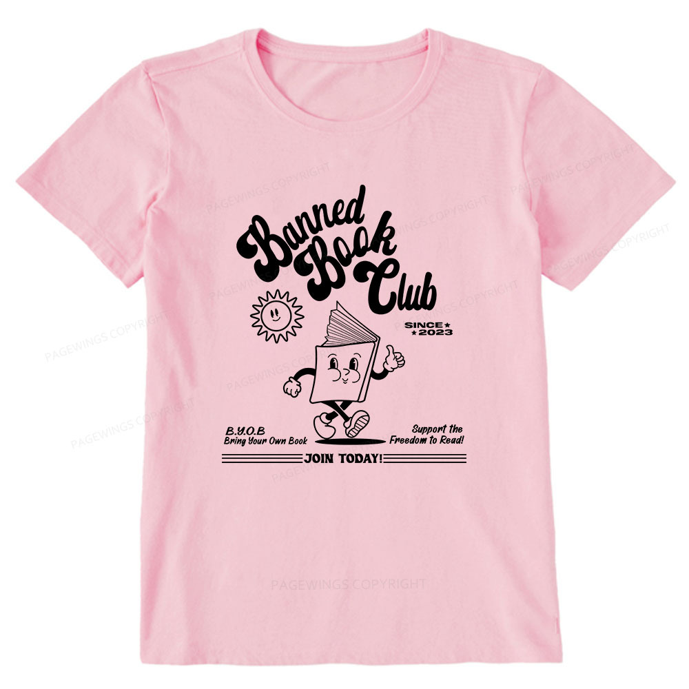 Pagewings Read Banned Books Unisex Classic T-shirt