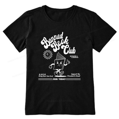 Pagewings Read Banned Books Unisex Classic T-shirt
