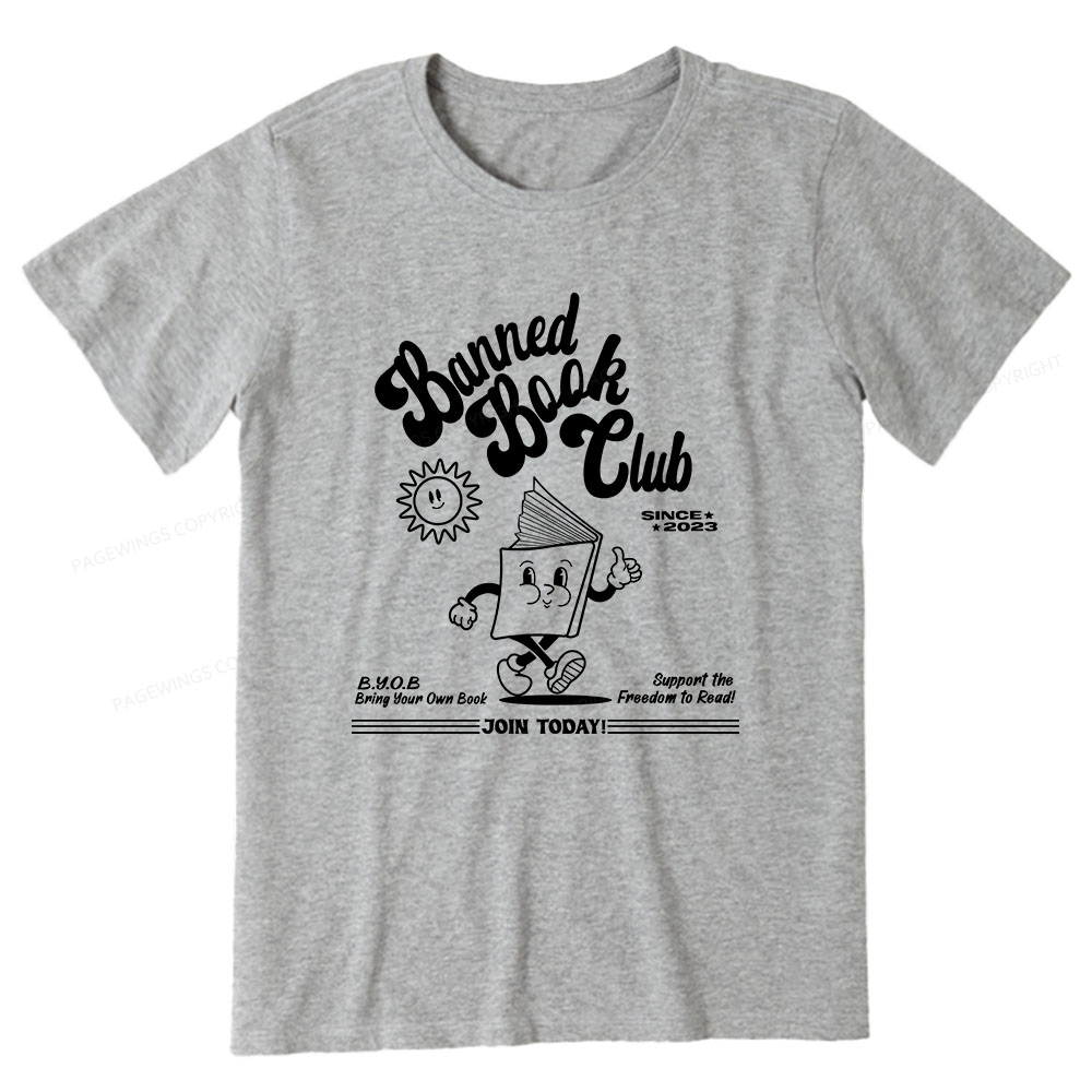 Pagewings Read Banned Books Unisex Classic T-shirt