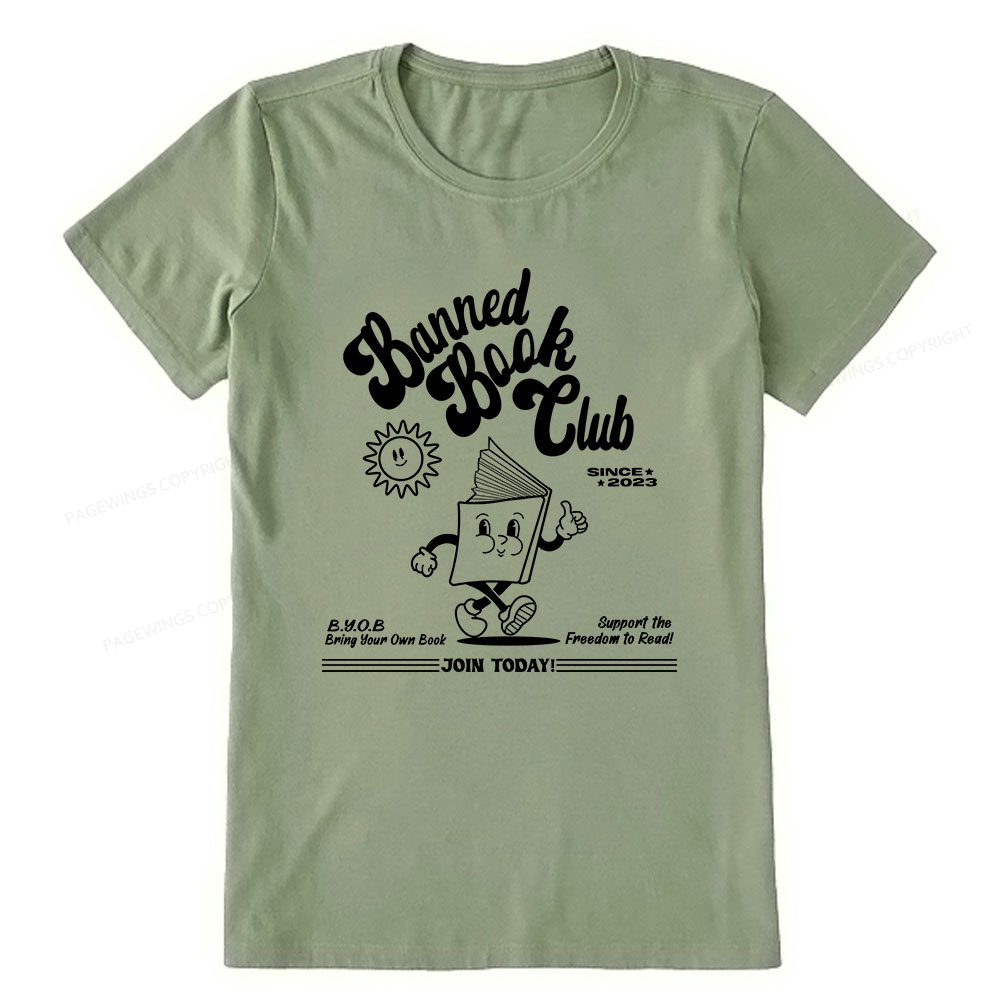 Pagewings Read Banned Books Unisex Classic T-shirt