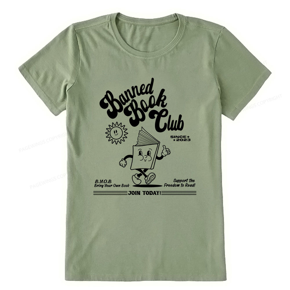 Pagewings Read Banned Books Unisex Classic T-shirt