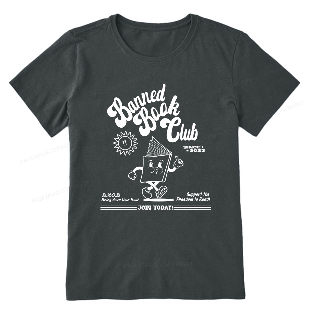 Pagewings Read Banned Books Unisex Classic T-shirt