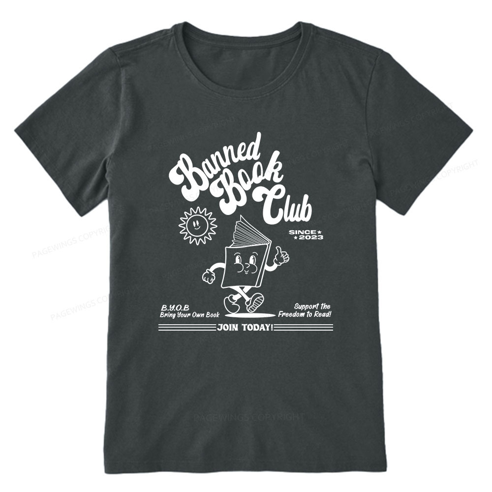 Pagewings Read Banned Books Unisex Classic T-shirt