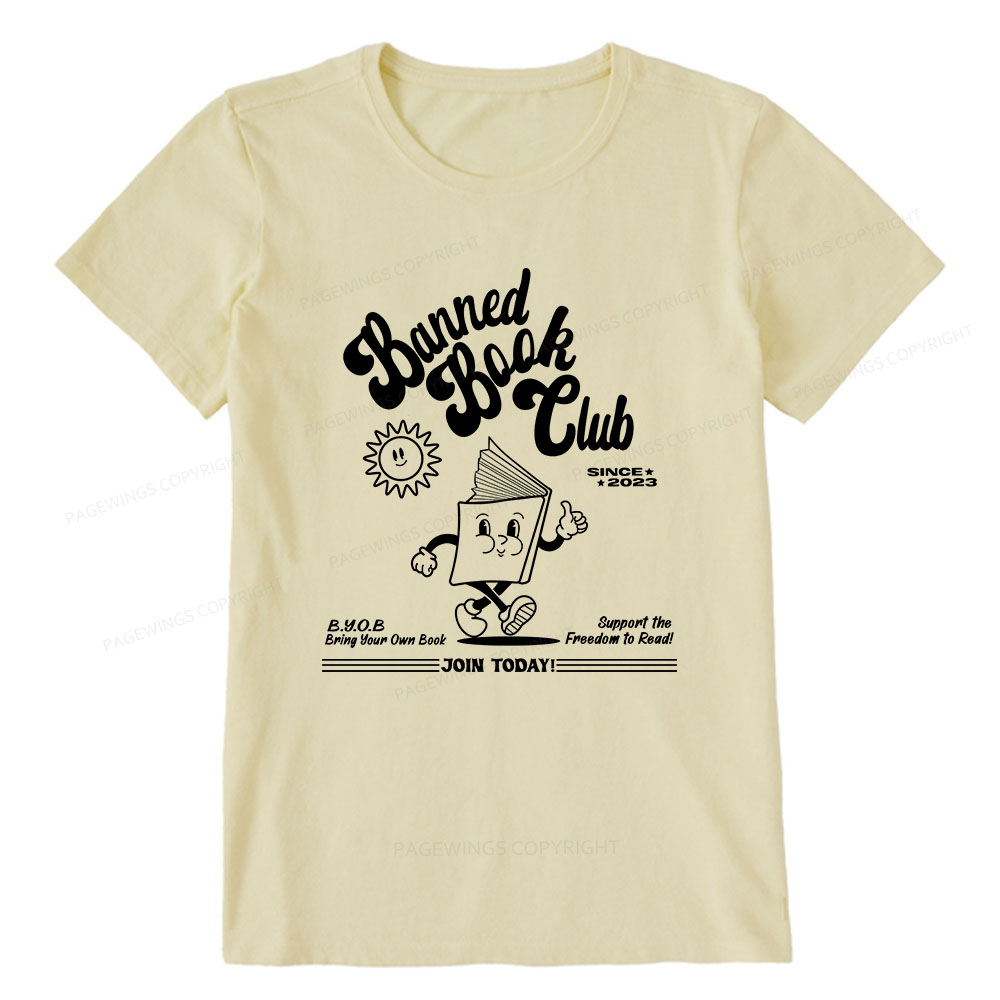 Pagewings Read Banned Books Unisex Classic T-shirt