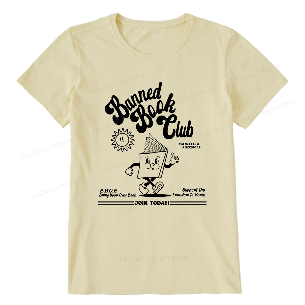 Pagewings Read Banned Books Unisex Classic T-shirt