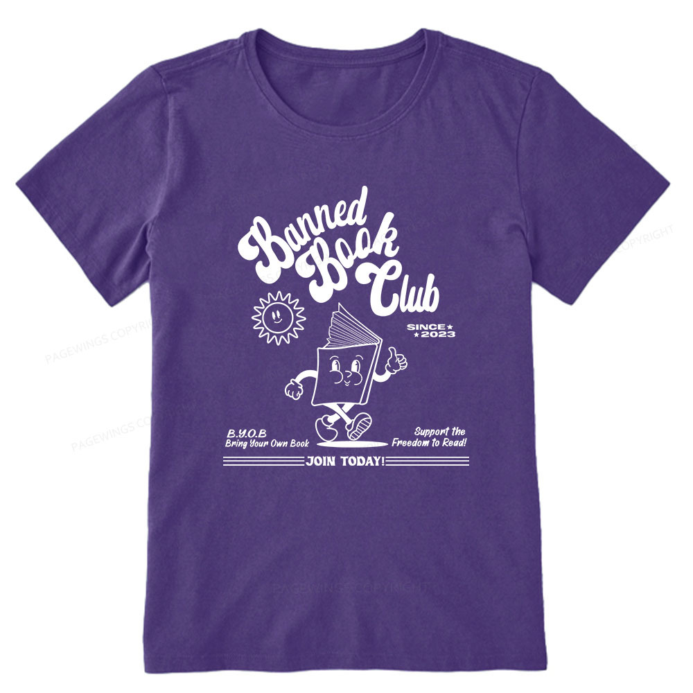 Pagewings Read Banned Books Unisex Classic T-shirt